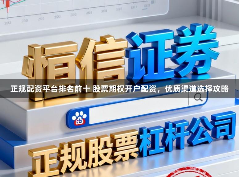 正规配资平台排名前十 股票期权开户配资，优质渠道选择攻略